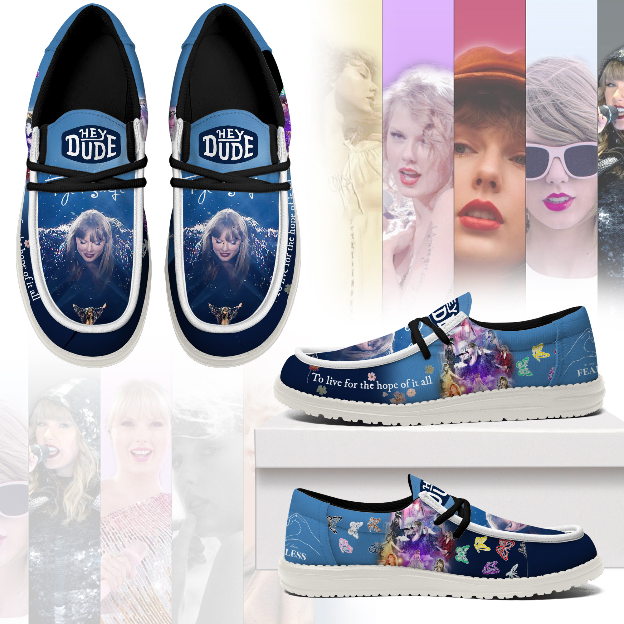 JWFancy Taylor Swift – Custom Name Hey Dude