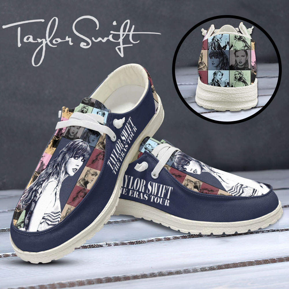 JWFancy Taylor Swift Hey Dude Shoes Wally Men's Lace Up Loafers Comfortable For Men And Women