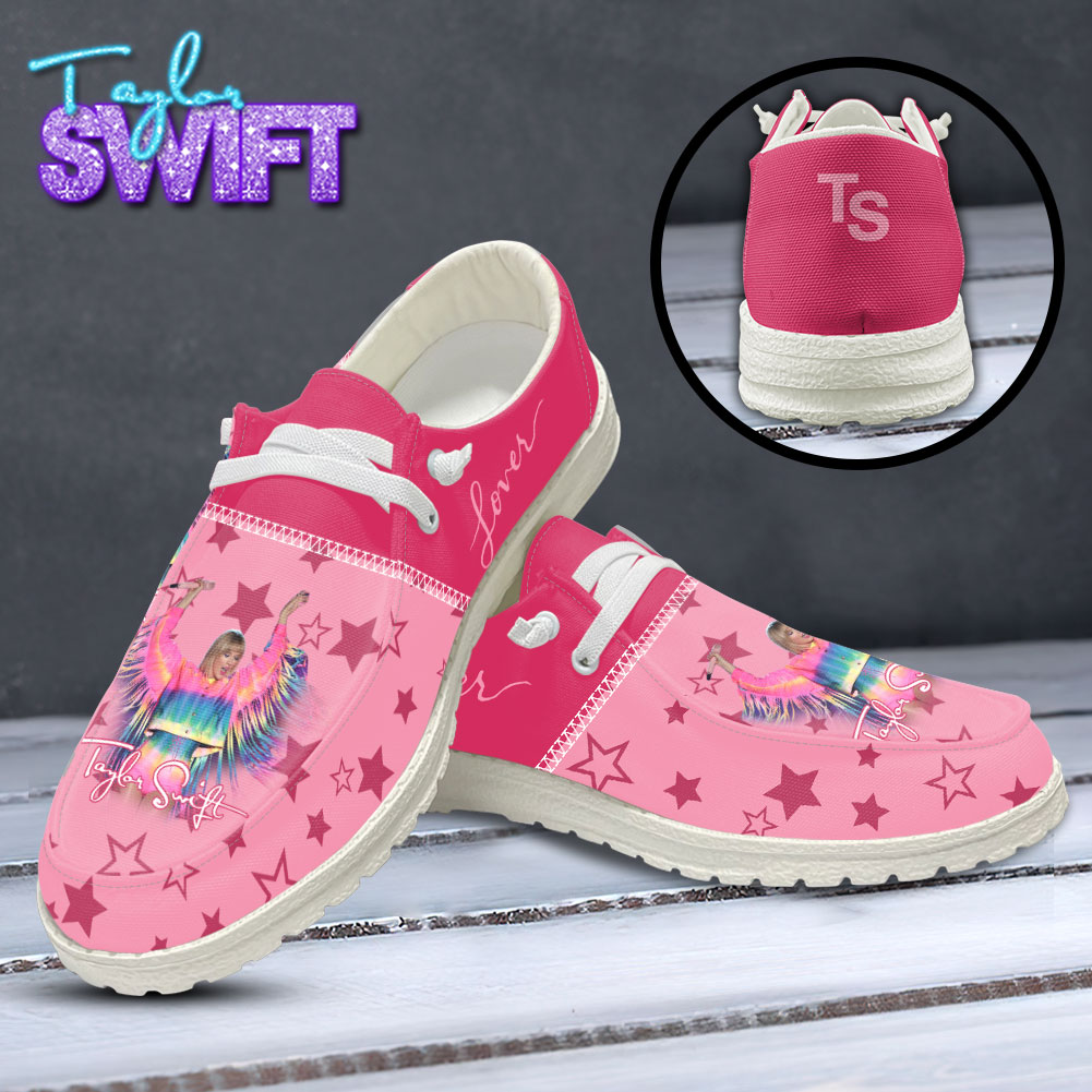 JWFancy Taylor Swift Hey Dude Shoes Wally Men's Lace Up Loafers Comfortable For Men And Women