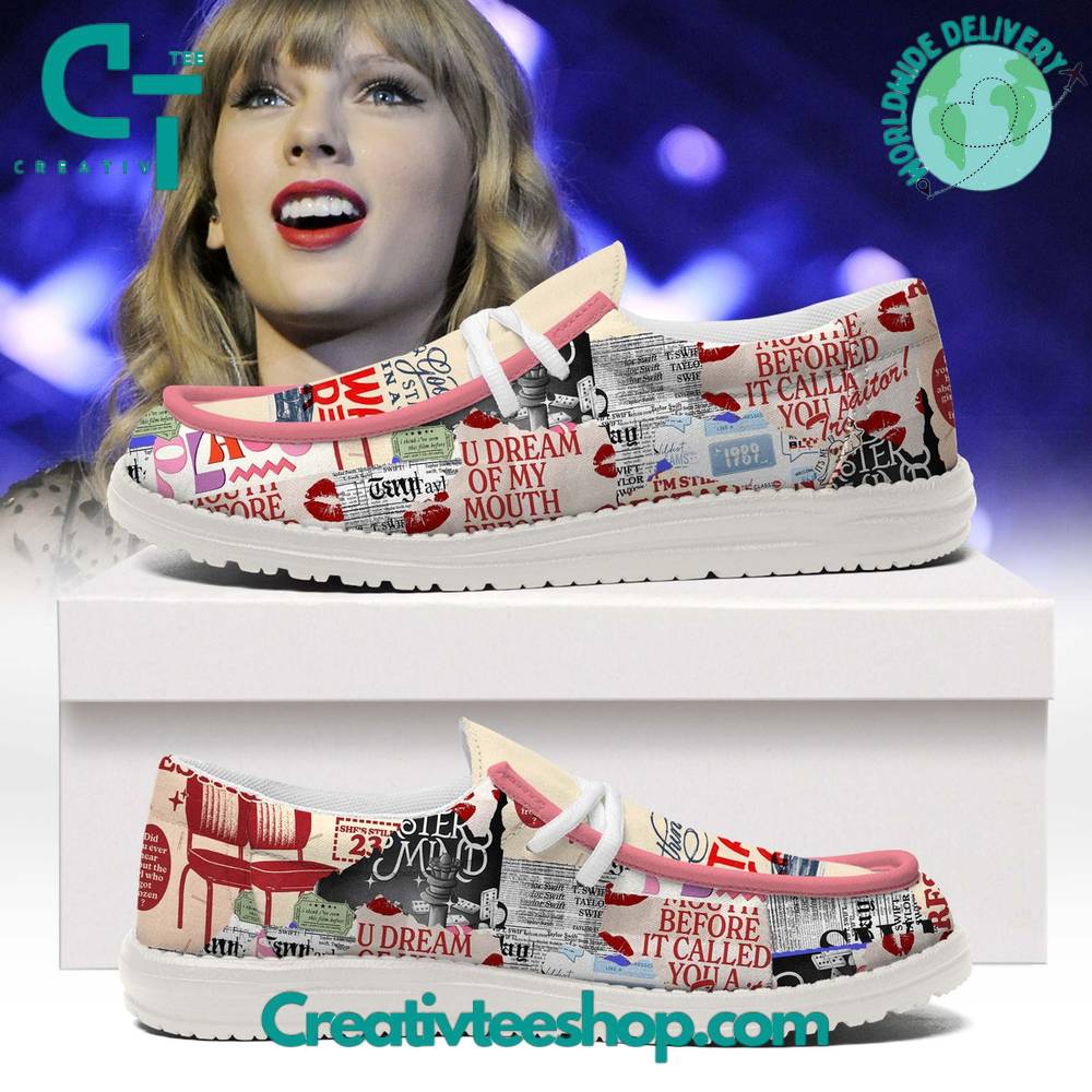 JWFancy Taylor Swift Hey Dude Shoes Wally Men's Lace Up Loafers Comfortable For Men And Women
