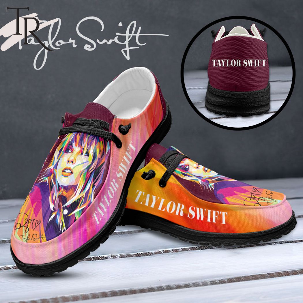 JWFancy Taylor Swift Hey Dude Shoes Wally Men's Lace Up Loafers Comfortable For Men And Women