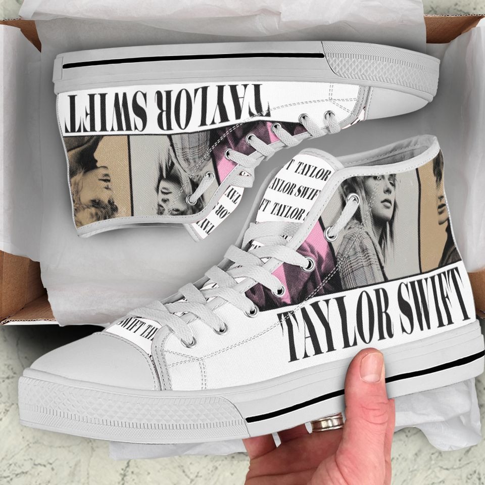 JWFancy Taylor Swift High Top Canvas Sneakers Shoes For Men And Women
