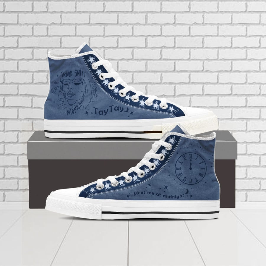 JWFancy Taylor Swift High Top Canvas Sneakers Shoes For Men And Women