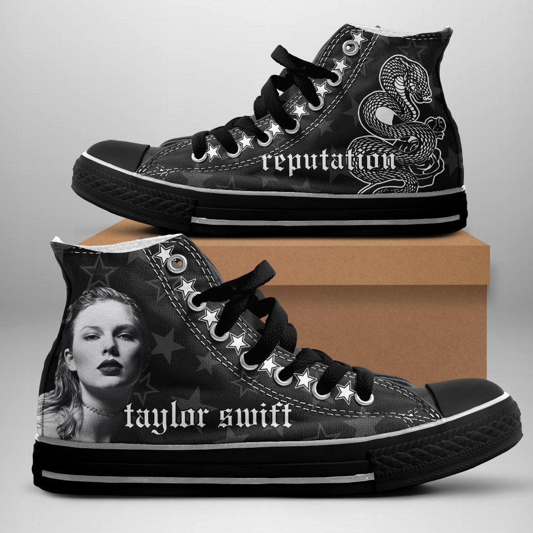 JWFancy Taylor Swift High Top Canvas Sneakers Shoes For Men And Women
