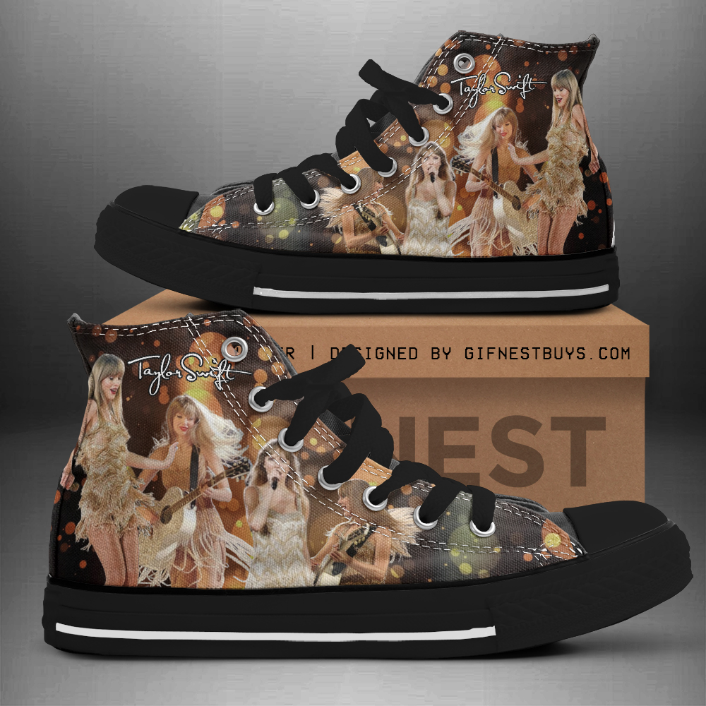 JWFancy Taylor Swift High Top Canvas Sneakers Shoes For Men And Women