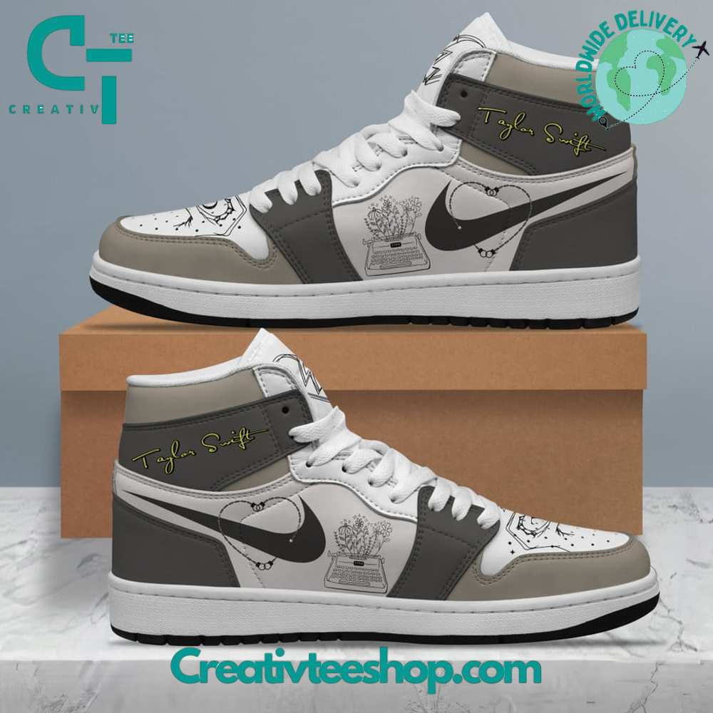 JWFancy Taylor Swift The Tortured Poets Department AJ1 High Sneakers Shoes For Men And Women