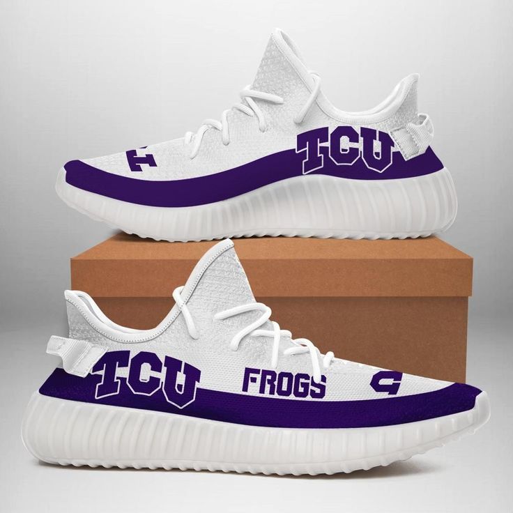 JWFancy TCU Horned Frogs Yeezy Boost Shoes For Men And Women