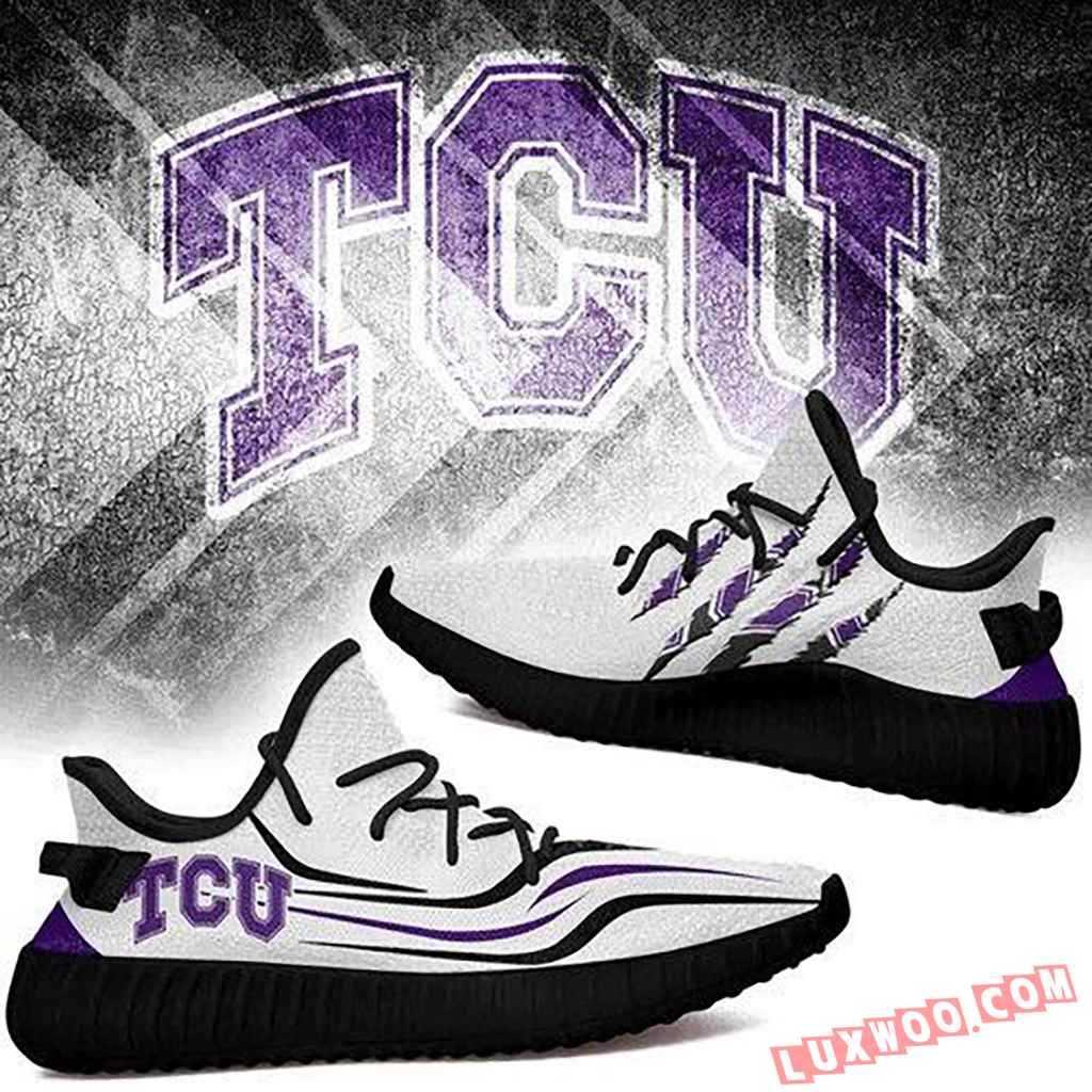 JWFancy TCU Horned Frogs Yeezy Boost Shoes For Men And Women