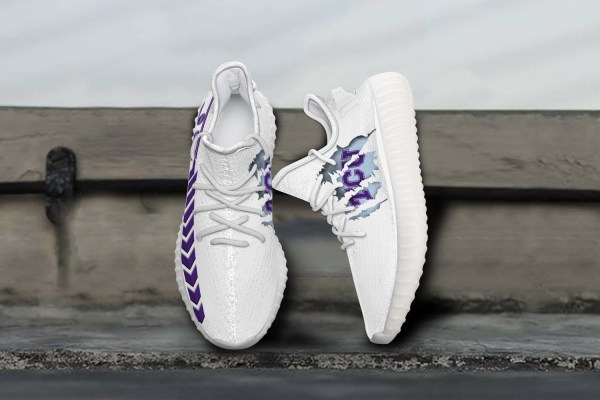 JWFancy TCU Horned Frogs Yeezy Boost Shoes For Men And Women
