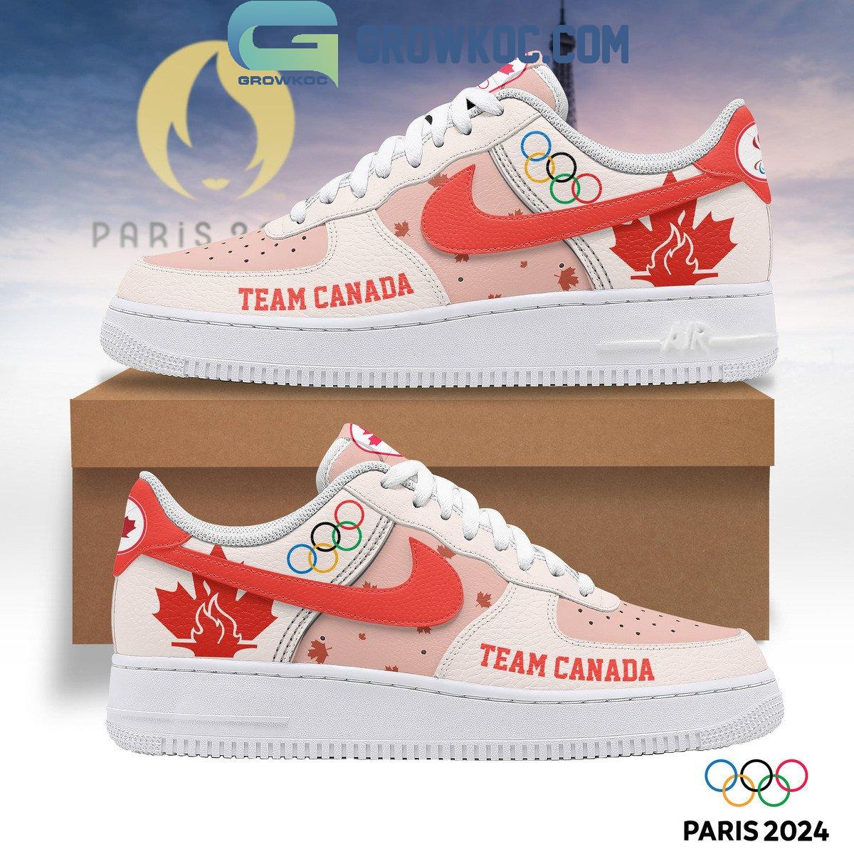 JWFancy Team Canada Air Low-Top Sneakers Shoes For Men And Women
