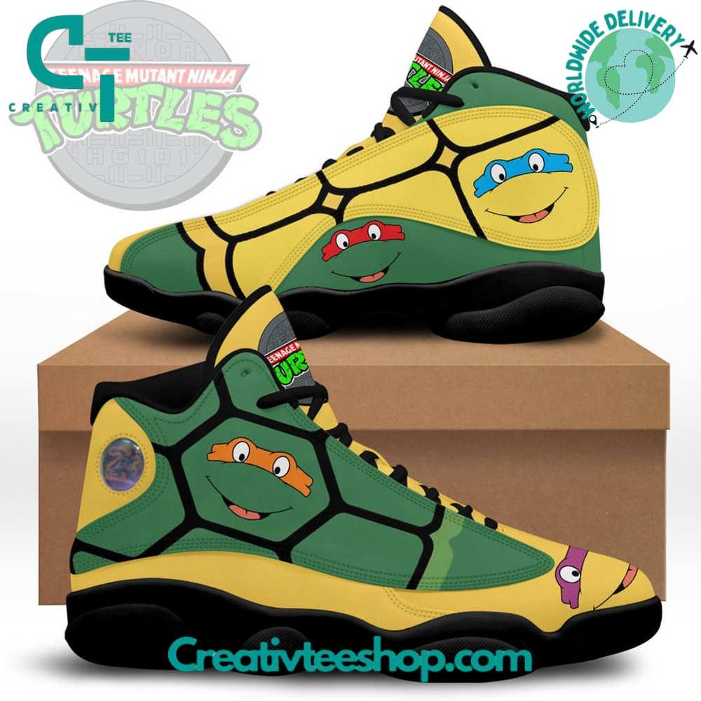 JWFancy Teenage Mutant Ninja Turtles AJ13 Sneakers Shoes For Men And Women