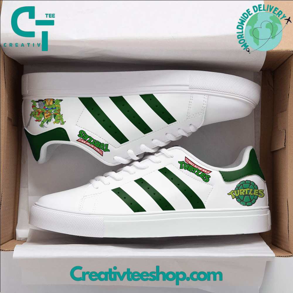 JWFancy Teenage Mutant Ninja Turtles Cowabunga Skate Stan Shoes Sneakes For Men And Women