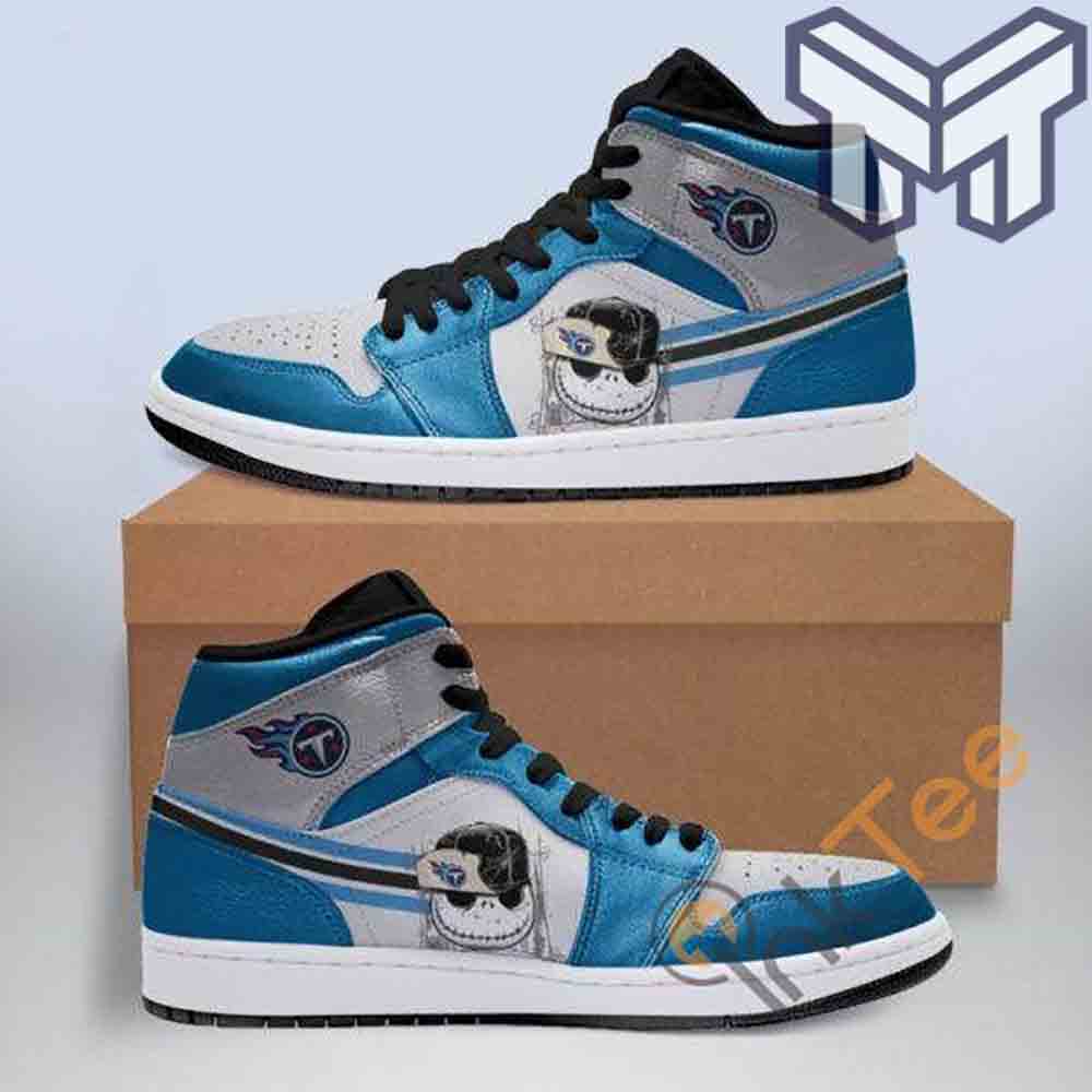 JWFancy Tennessee Titans AJ1 High Sneakers Shoes For Men And Women