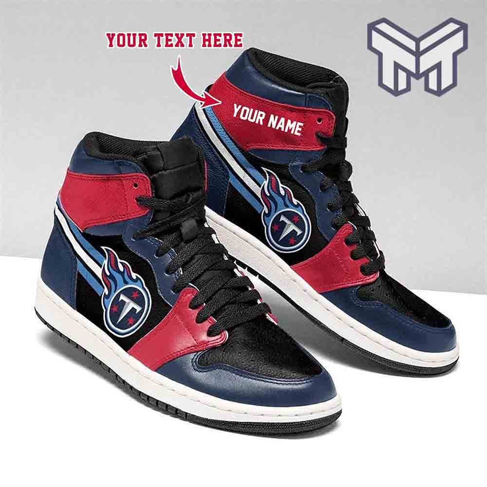 JWFancy Tennessee Titans AJ1 High Sneakers Shoes For Men And Women