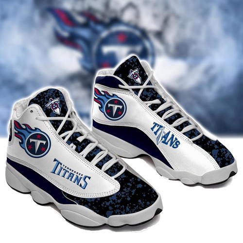 JWFancy Tennessee Titans AJ13 Sneakers Shoes For Men And Women