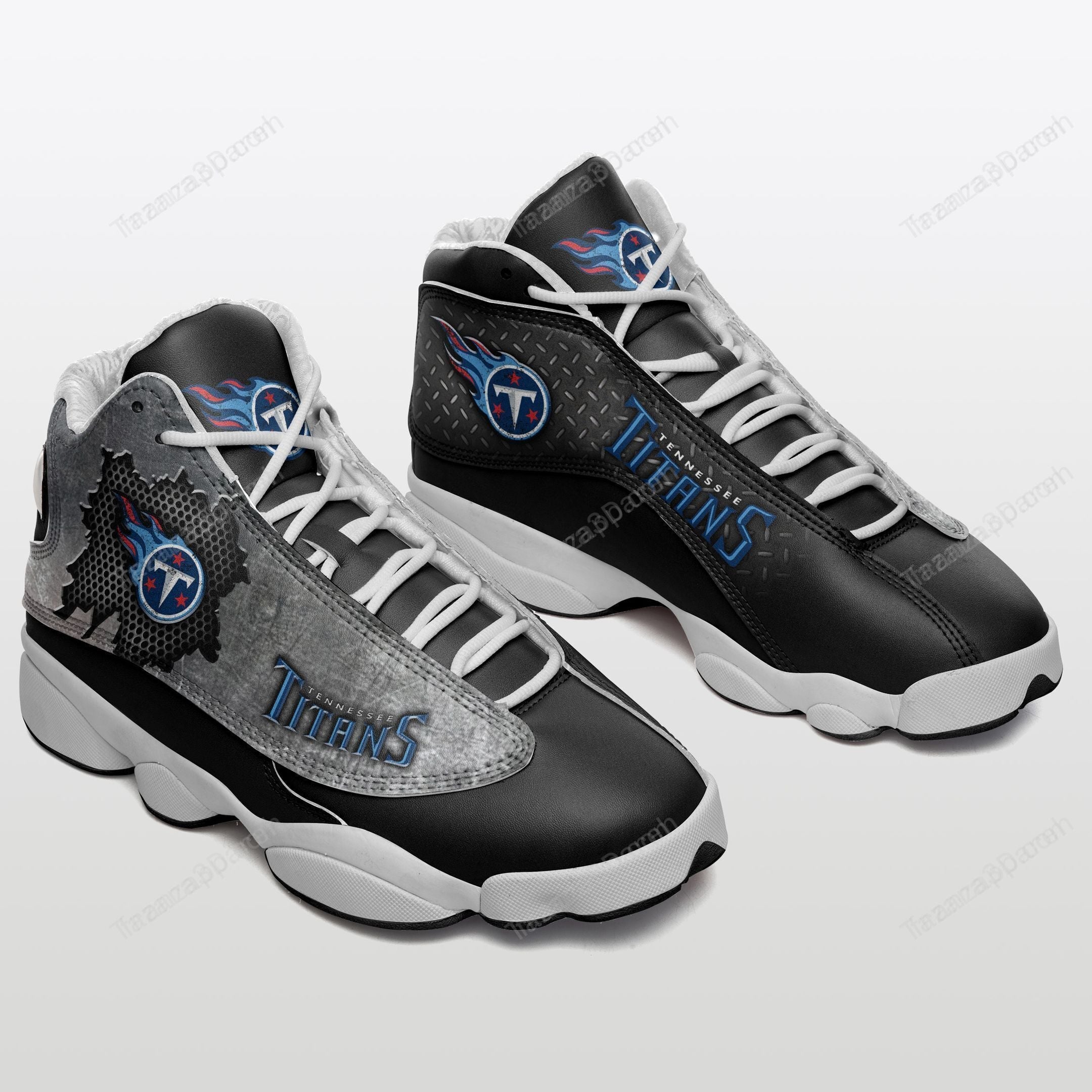 JWFancy Tennessee Titans AJ13 Sneakers Shoes For Men And Women