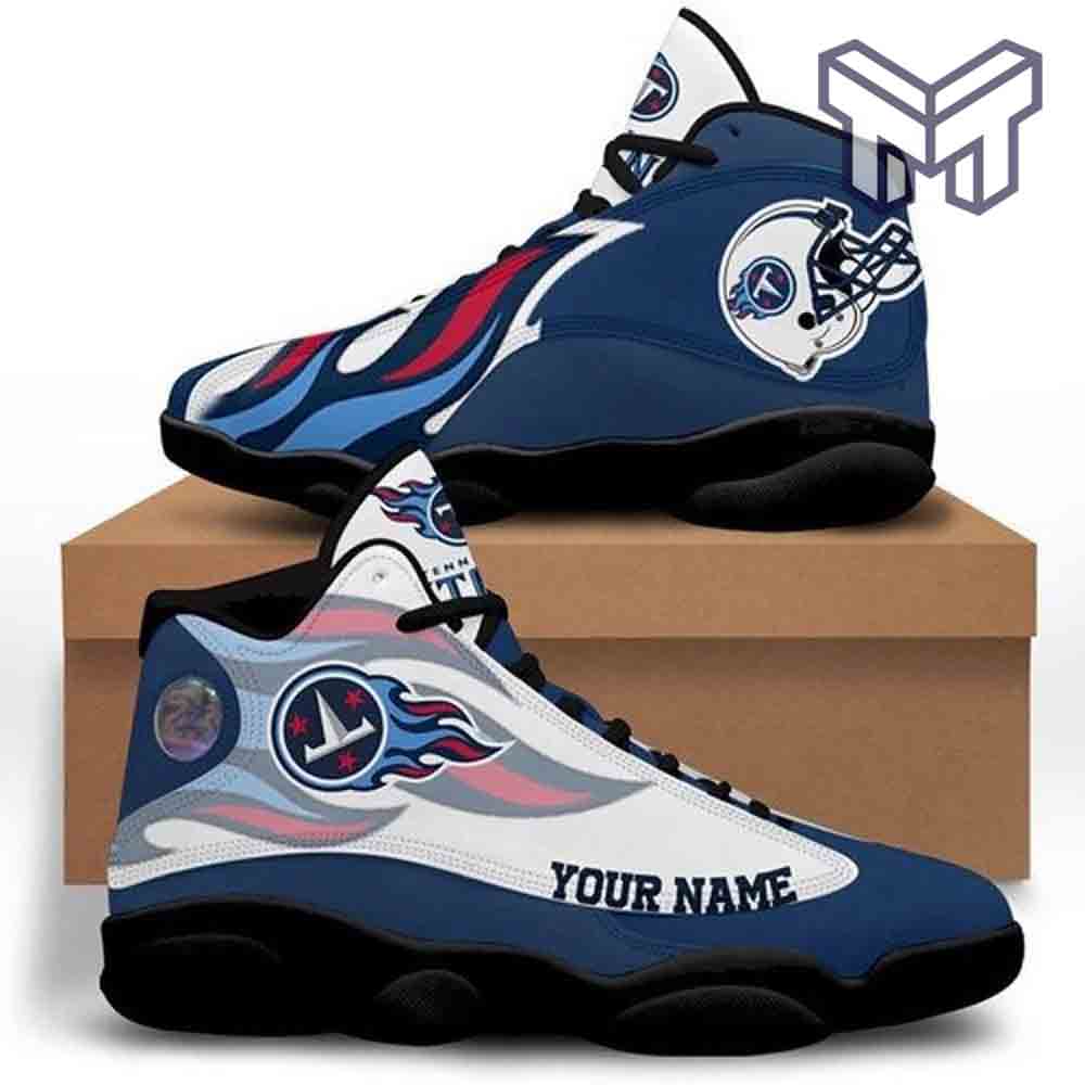 JWFancy Tennessee Titans AJ13 Sneakers Shoes For Men And Women
