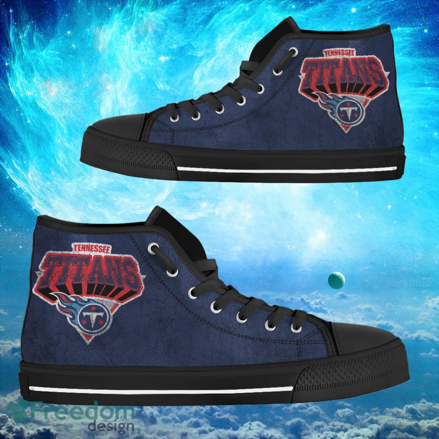 JWFancy Tennessee Titans High Top Canvas Sneakers Shoes For Men And Women