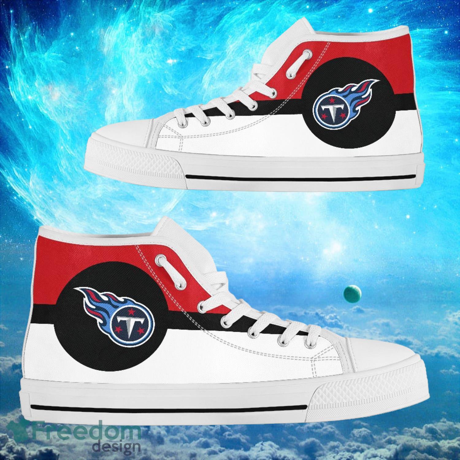JWFancy Tennessee Titans High Top Canvas Sneakers Shoes For Men And Women