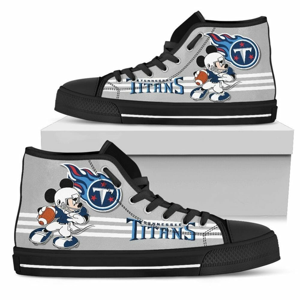 JWFancy Tennessee Titans High Top Canvas Sneakers Shoes For Men And Women