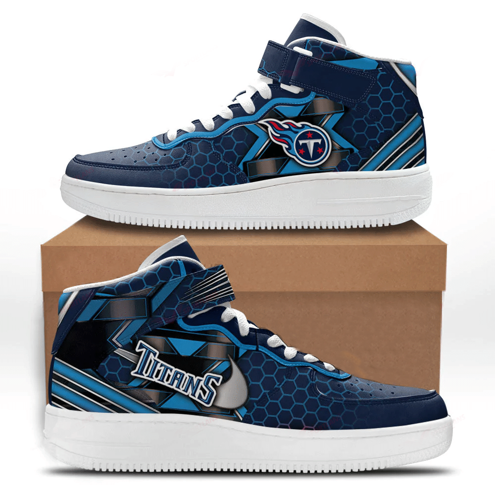 JWFancy Tennessee Titans NFL Air Low-Top Sneakers Shoes For Men And Women