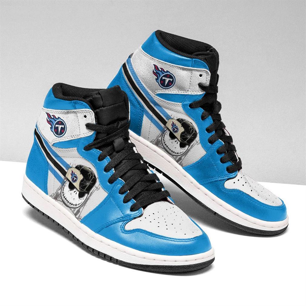 JWFancy Tennessee Titans NFL AJ1 High Sneakers Shoes For Men And Women