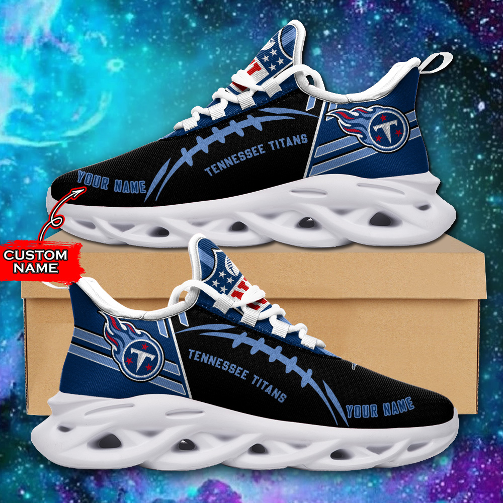 JWFancy Tennessee Titans NFL Max Soul Shoes Sneakers For Men And Women