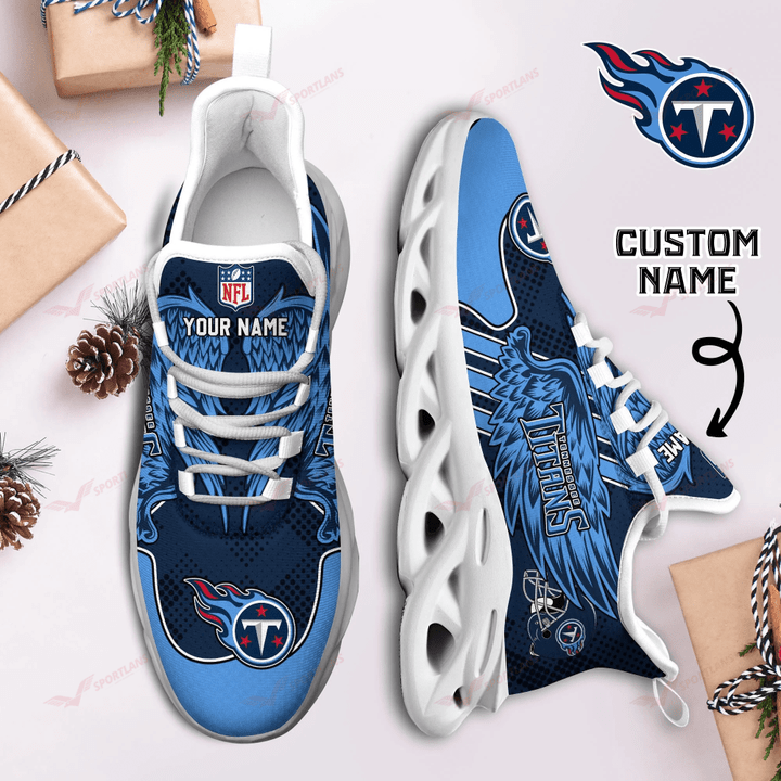 JWFancy Tennessee Titans NFL Max Soul Shoes Sneakers For Men And Women