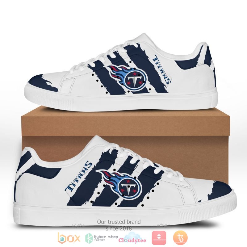 JWFancy Tennessee Titans Skate Stan Shoes Sneakes For Men And Women