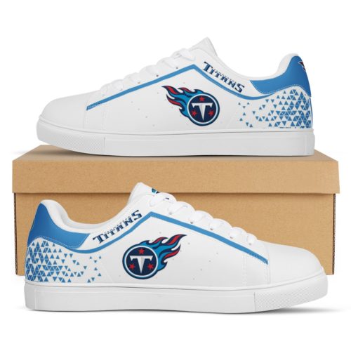 JWFancy Tennessee Titans Skate Stan Shoes Sneakes For Men And Women