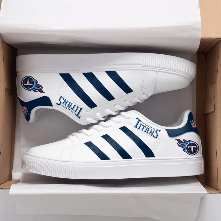 JWFancy Tennessee Titans Skate Stan Shoes Sneakes For Men And Women