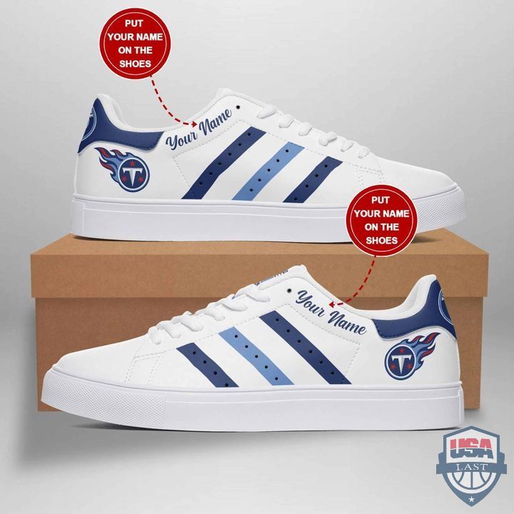 JWFancy Tennessee Titans Skate Stan Shoes Sneakes For Men And Women