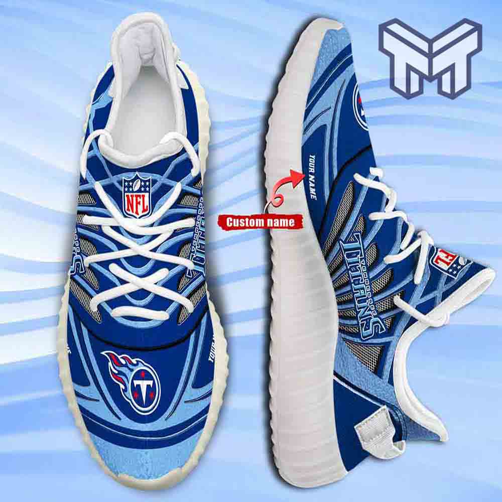 JWFancy Tennessee Titans Yeezy Boost Shoes For Men And Women