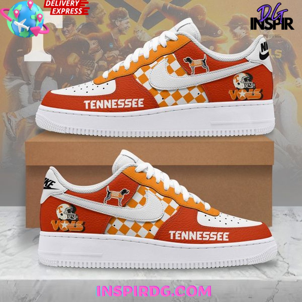 JWFancy Tennessee Volunteers Air Low-Top Sneakers Shoes For Men And Women