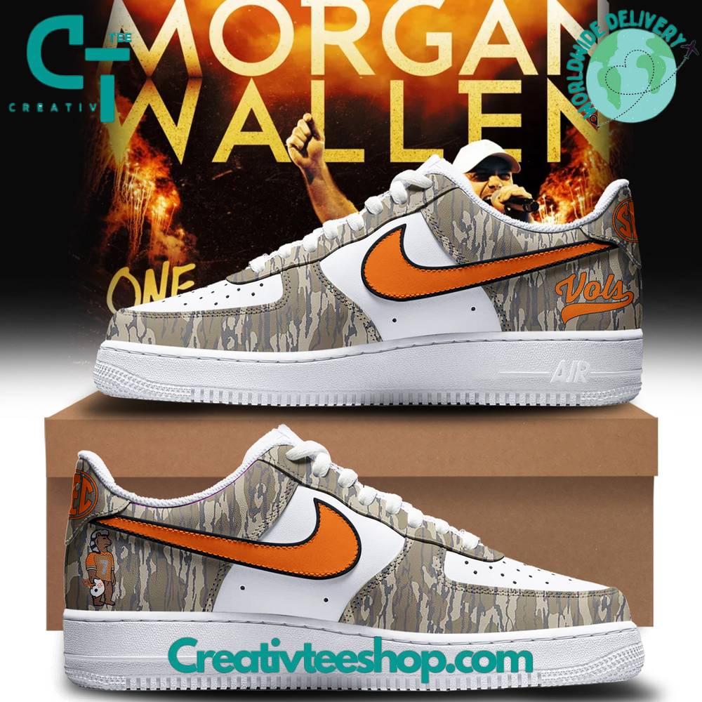 JWFancy Tennessee Volunteers Air Low-Top Sneakers Shoes For Men And Women
