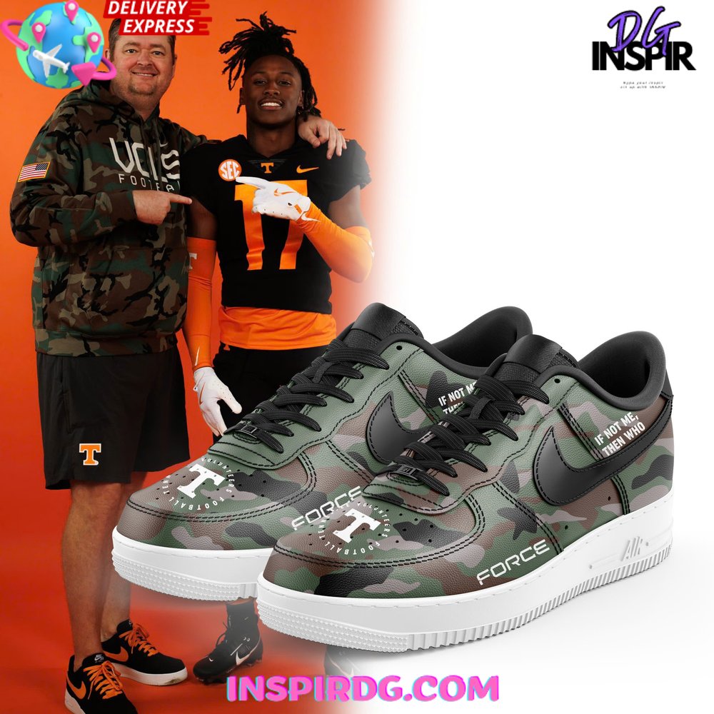 JWFancy Tennessee Volunteers Air Low-Top Sneakers Shoes For Men And Women