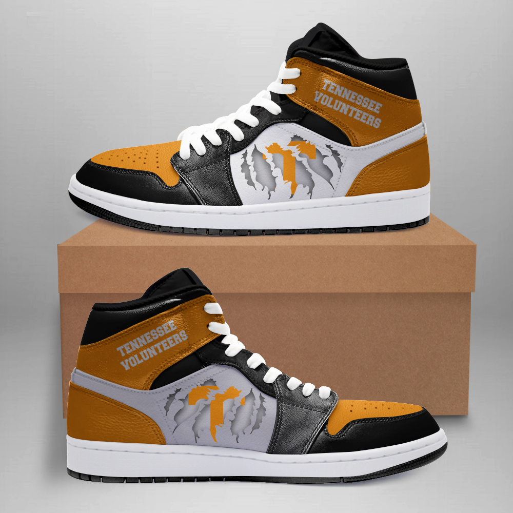 JWFancy Tennessee Volunteers AJ1 High Sneakers Shoes For Men And Women