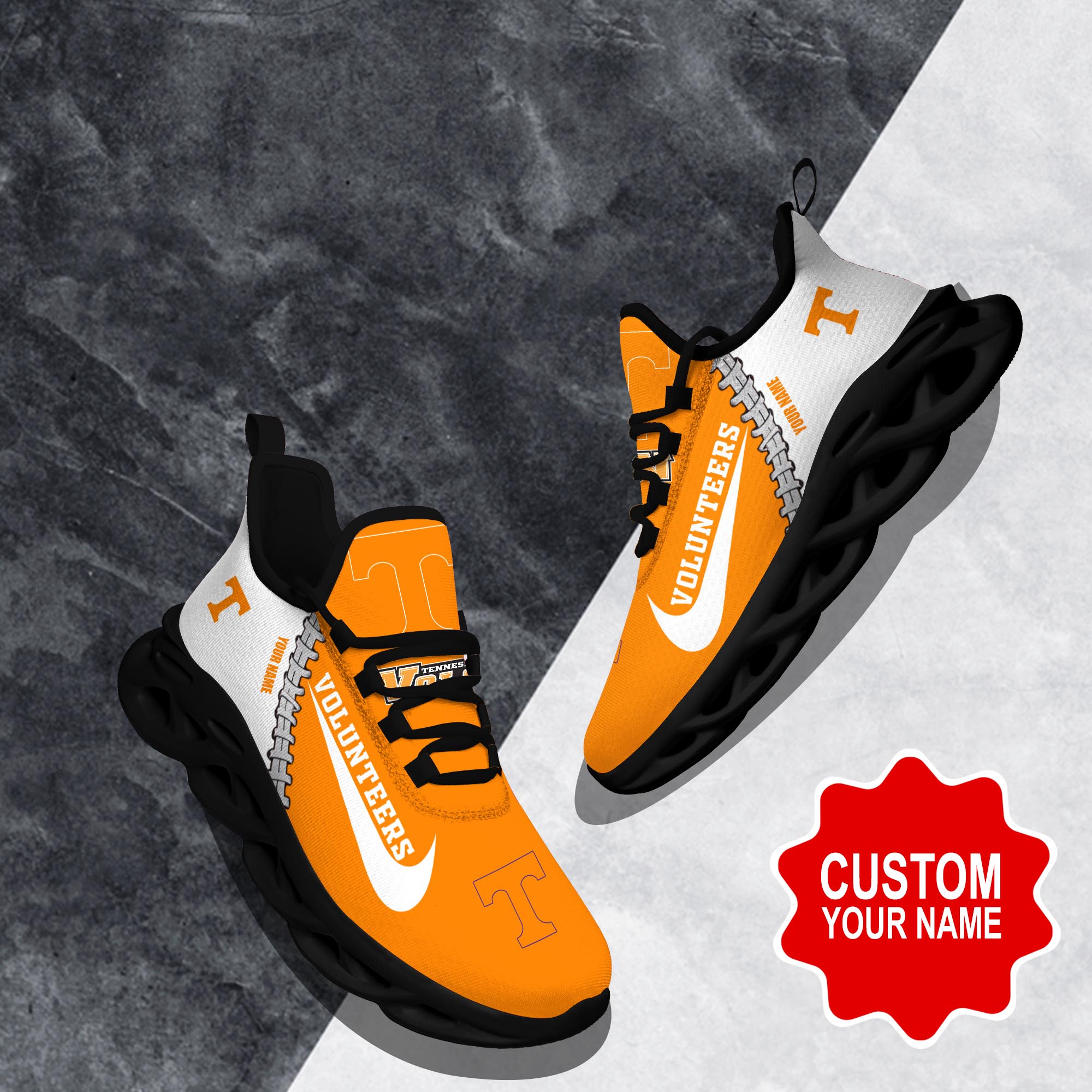 JWFancy Tennessee Volunteers Max Soul Shoes Sneakers For Men And Women
