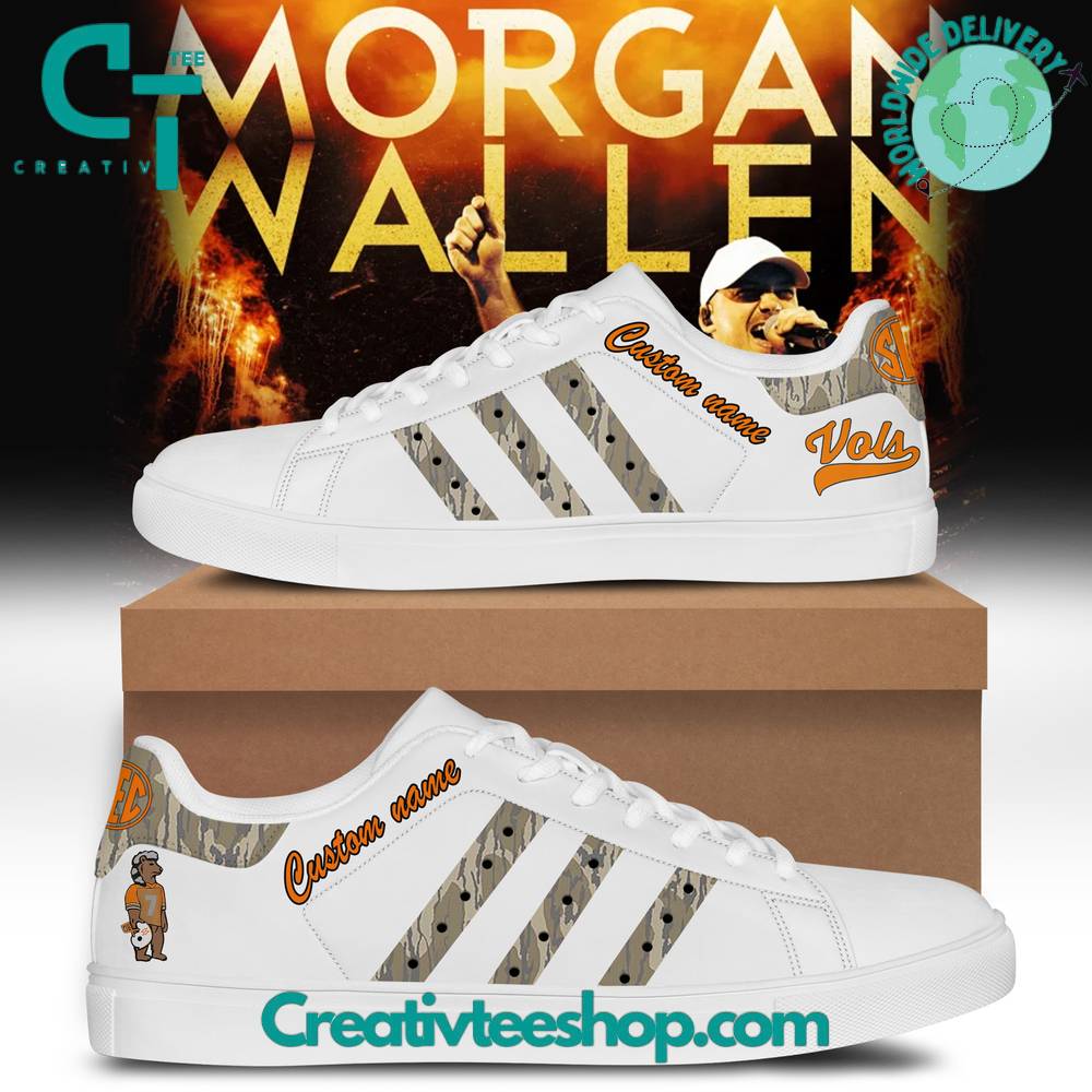 JWFancy Tennessee Volunteers Skate Stan Shoes Sneakes For Men And Women