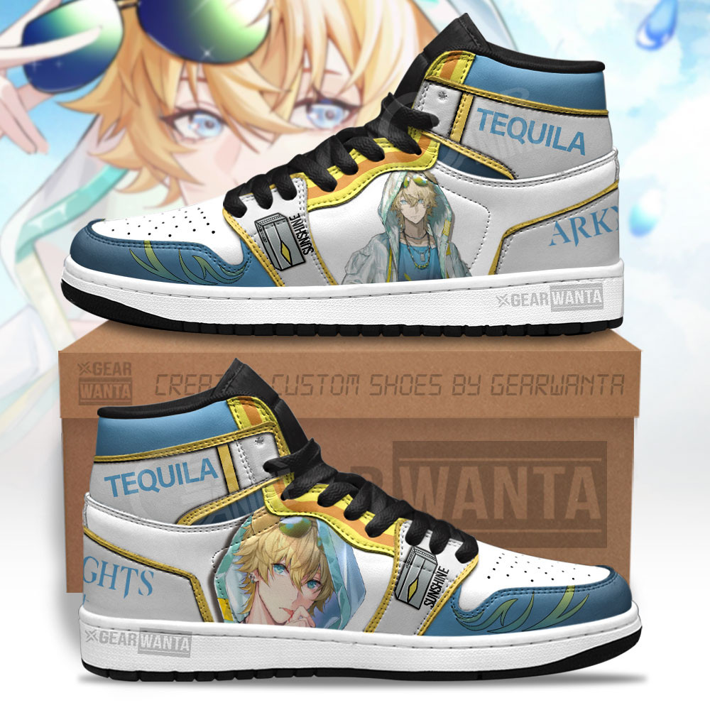 JWFancy Tequila Arknights AJ1 High Sneakers Shoes For Men And Women