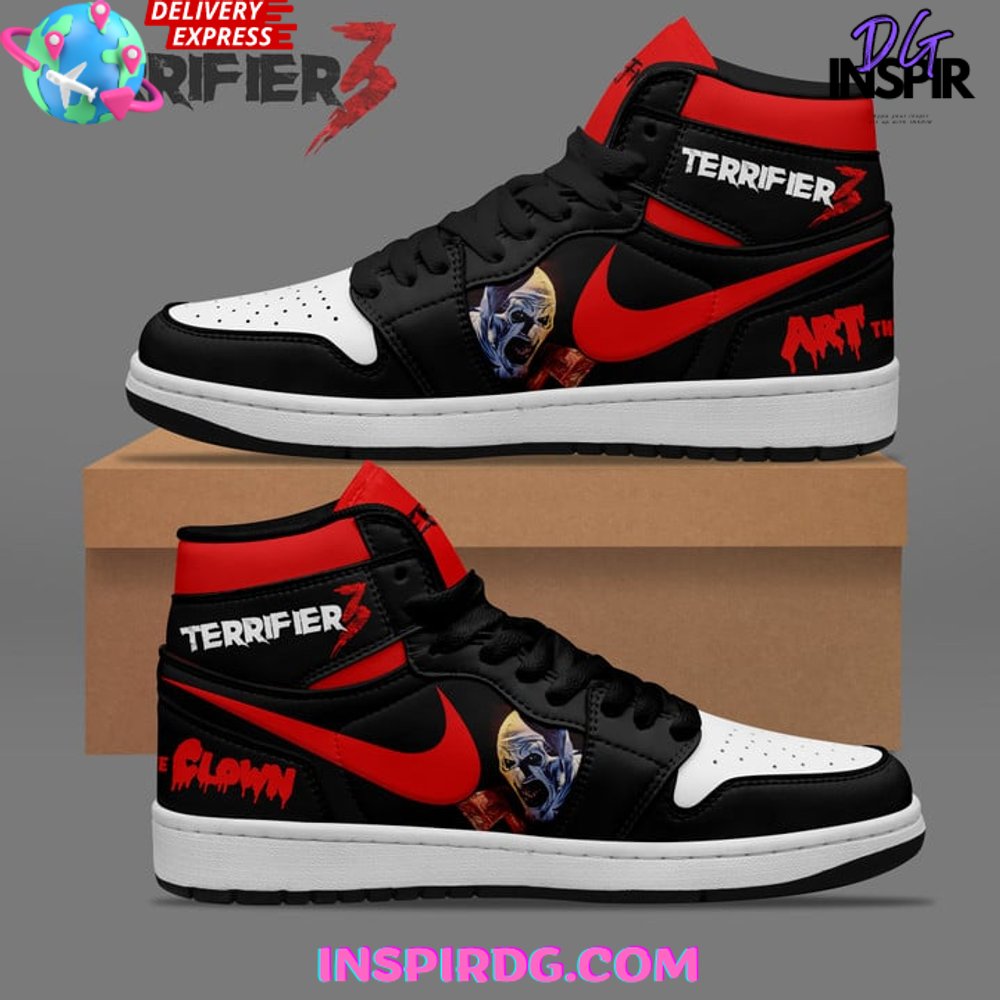 JWFancy Terrifier AJ1 High Sneakers Shoes For Men And Women