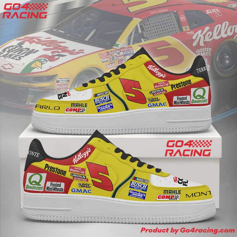 JWFancy Terry Labonte Hendrick Motorsports Air Low-Top Sneakers Shoes For Men And Women