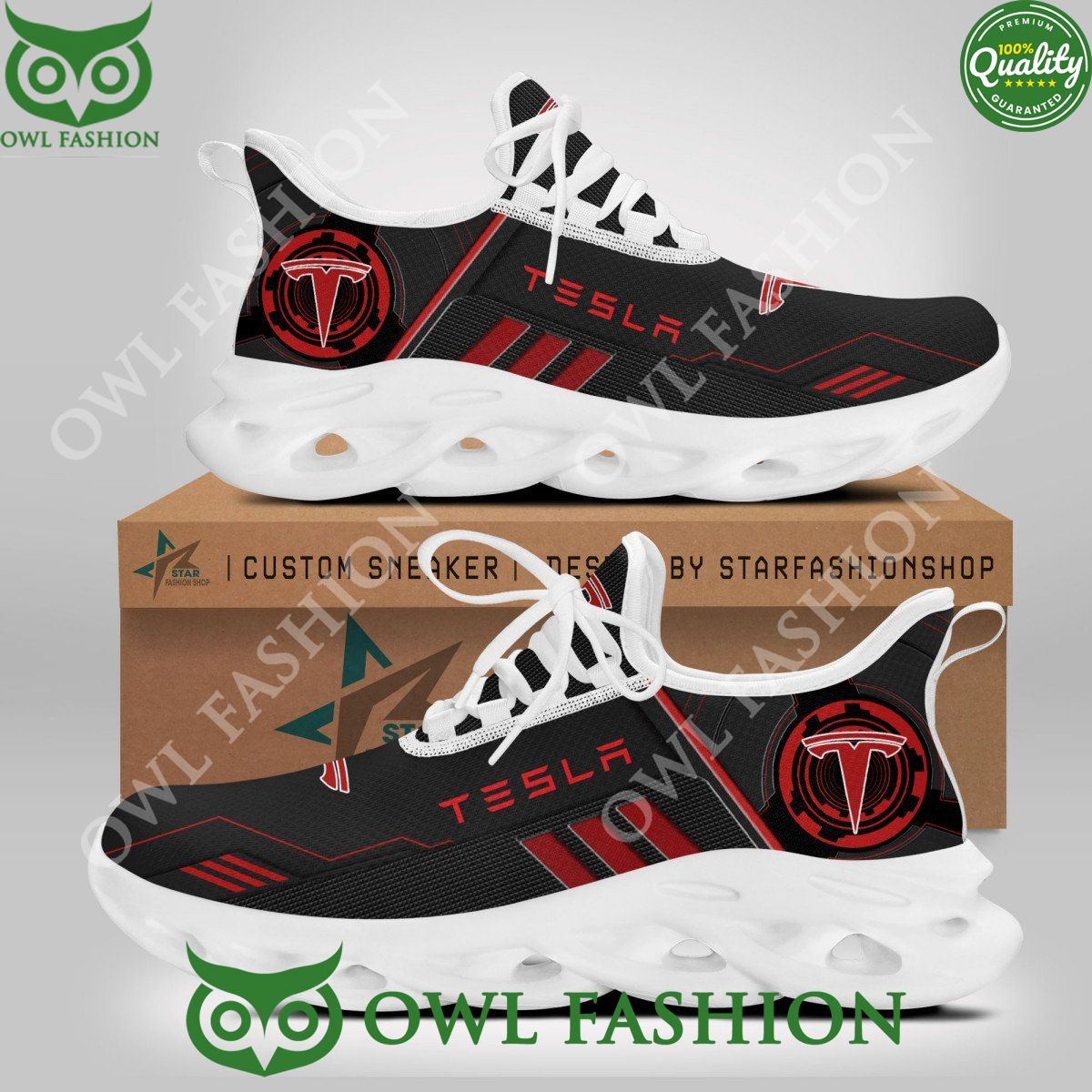 JWFancy Tesla Car Max Soul Shoes Sneakers For Men And Women