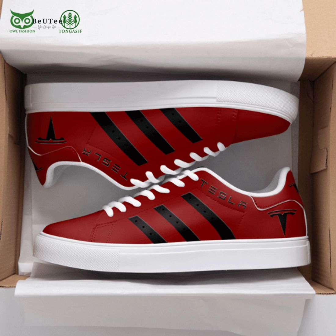 JWFancy Tesla Skate Stan Shoes Sneakes For Men And Women