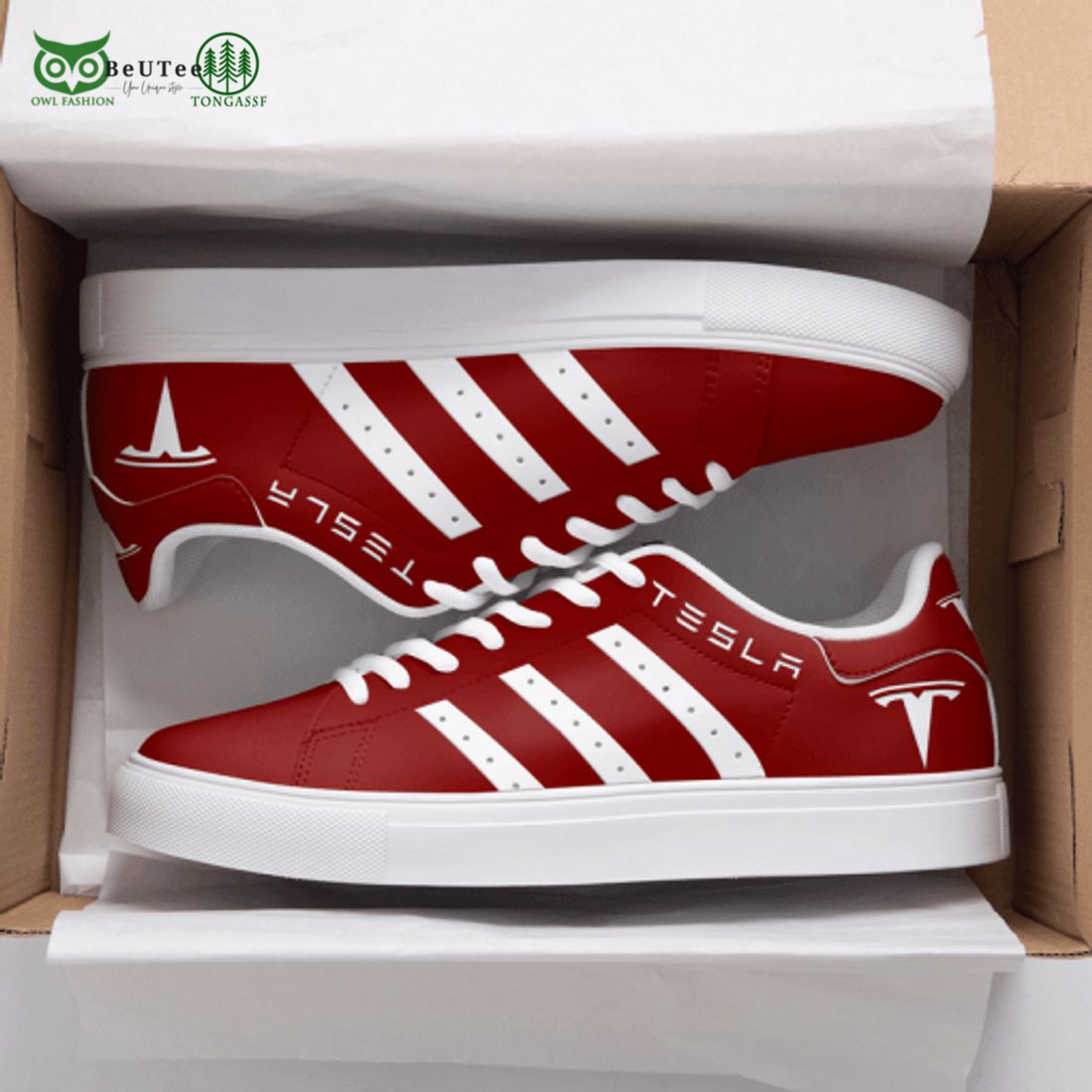 JWFancy Tesla Skate Stan Shoes Sneakes For Men And Women