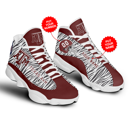 JWFancy Texas A&M Aggies AJ13 Sneakers Shoes For Men And Women