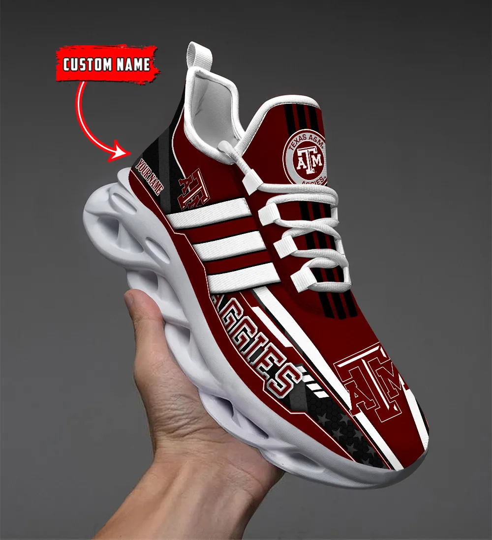 JWFancy Texas A&M Aggies Max Soul Shoes Sneakers For Men And Women