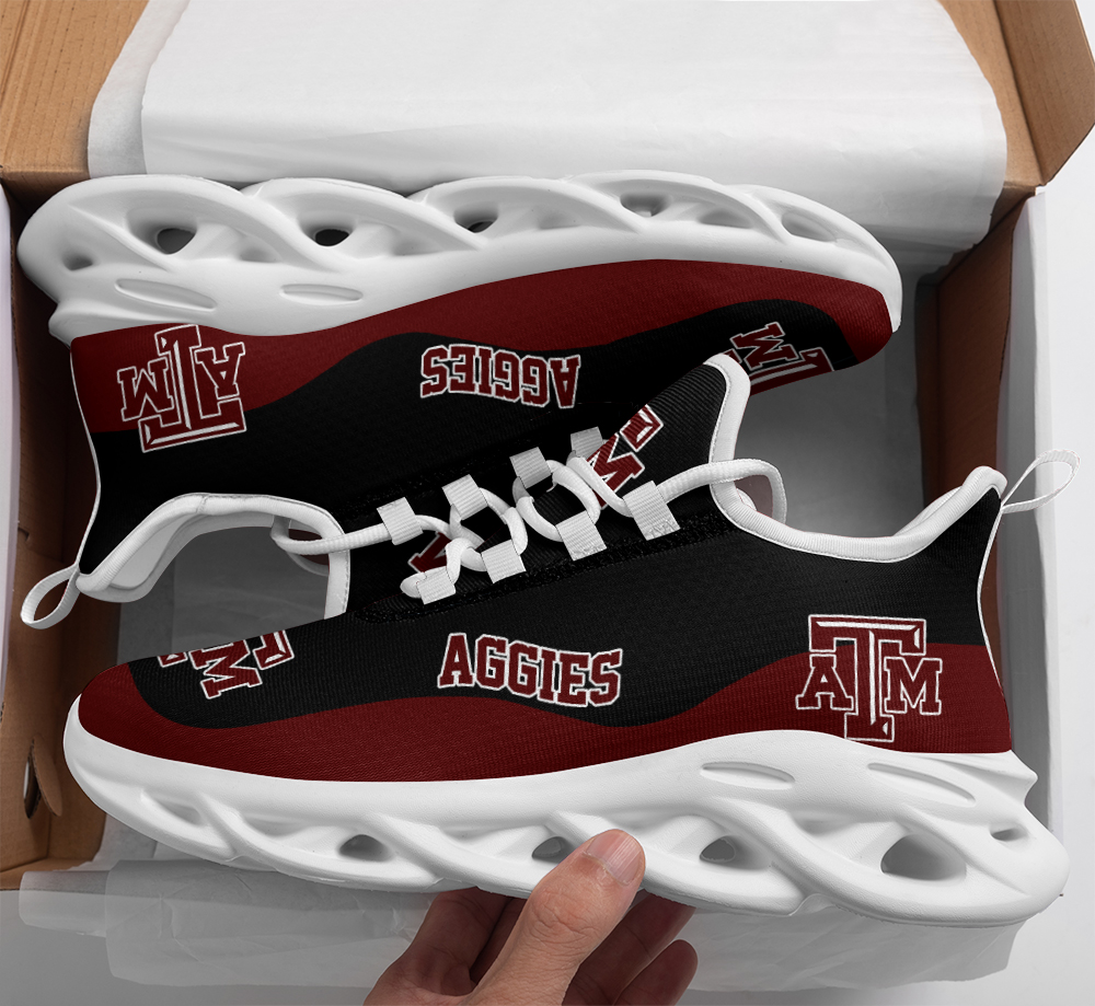 JWFancy Texas A&M Aggies Max Soul Shoes Sneakers For Men And Women