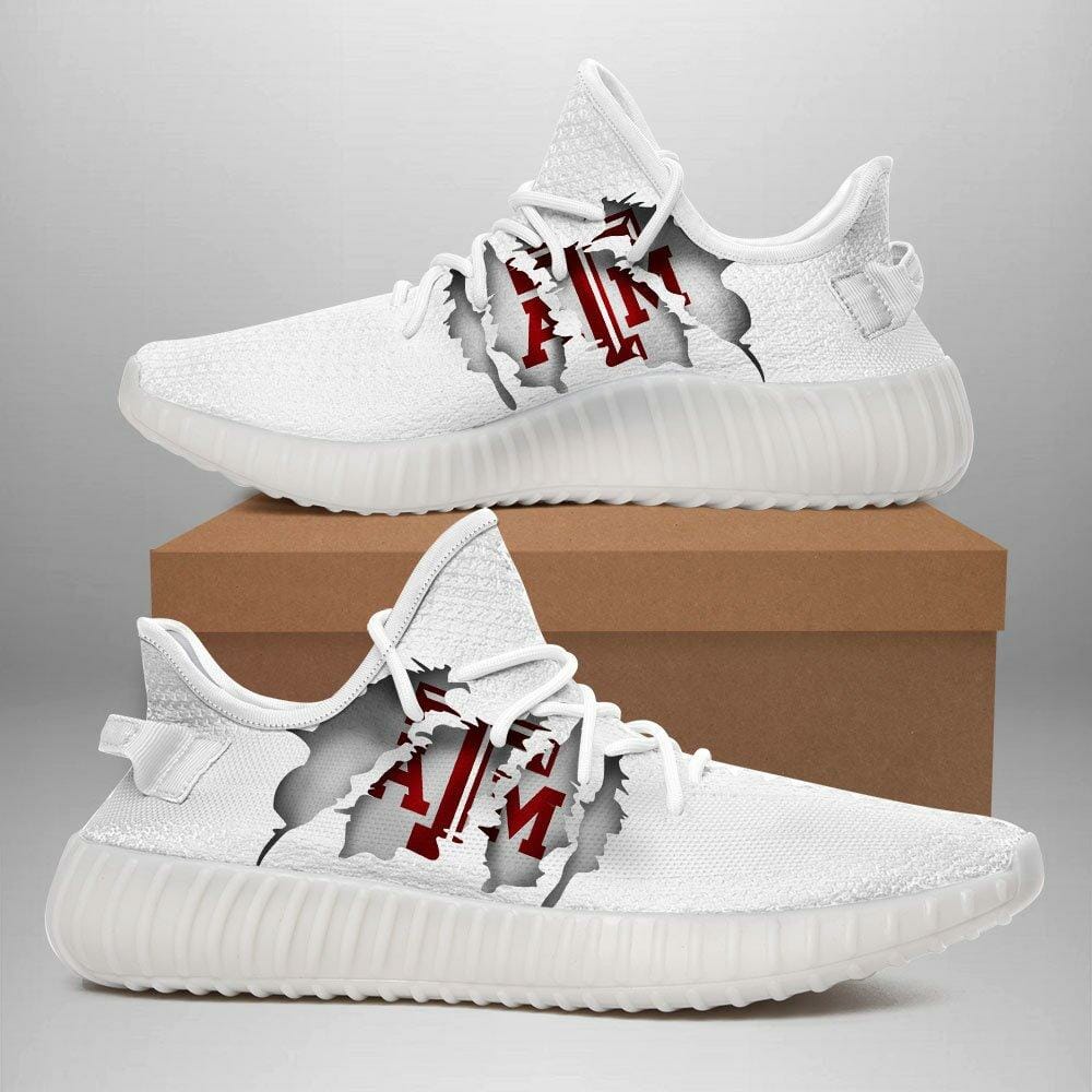 JWFancy Texas A&M Aggies Yeezy Boost Shoes For Men And Women