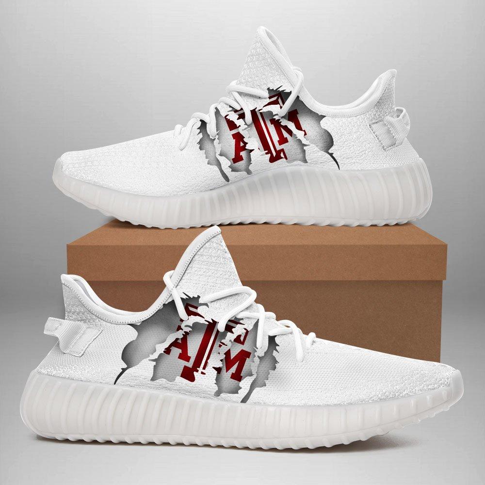 JWFancy Texas A&M Aggies Yeezy Boost Shoes For Men And Women